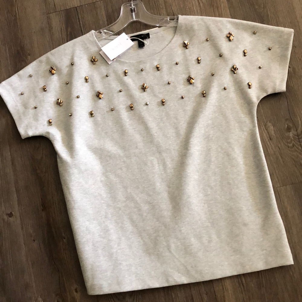 JCrew Beaded Top